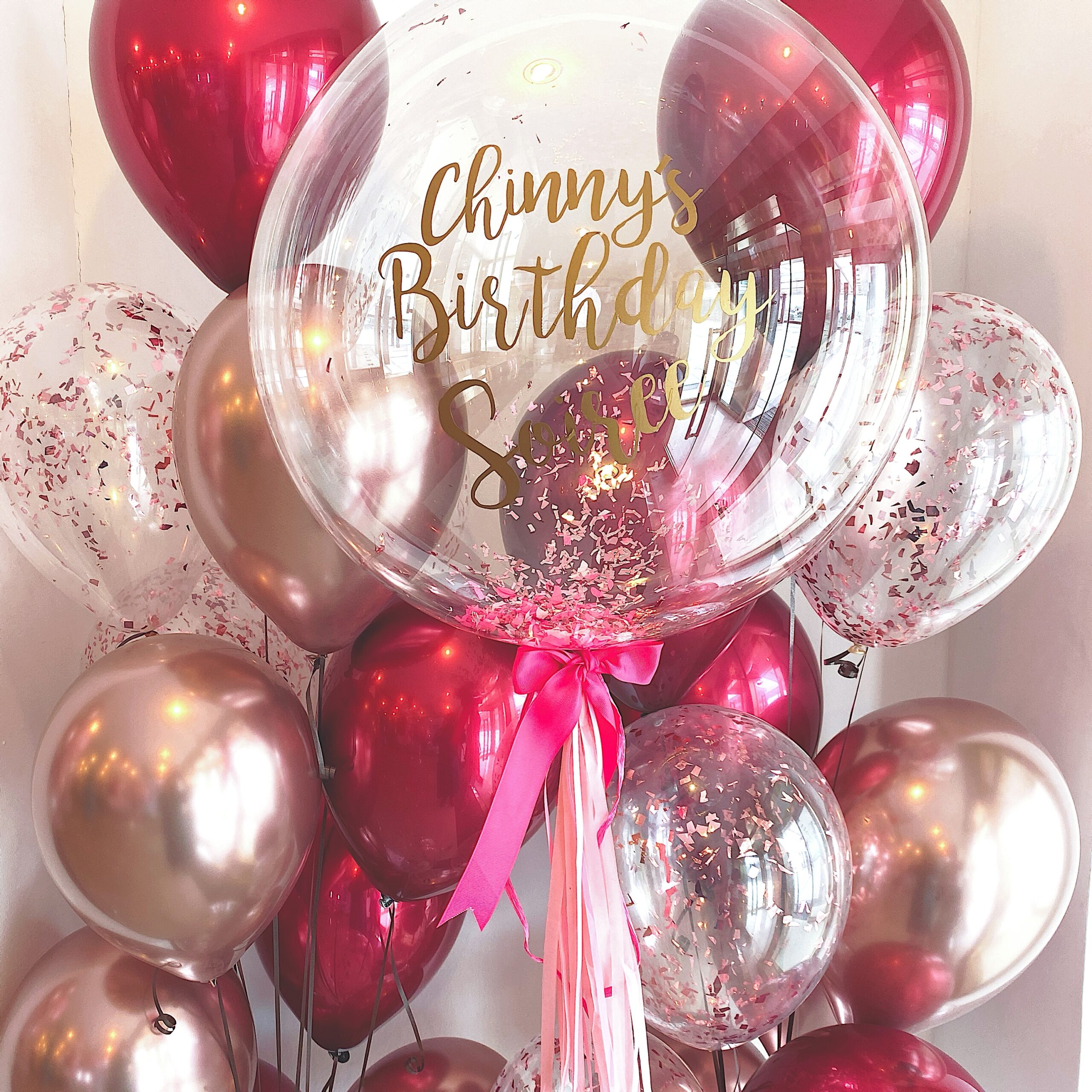 Chrome and Clear Bunch